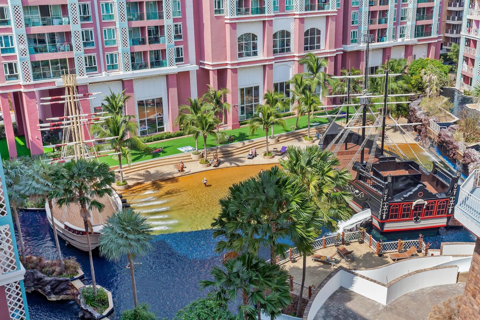 Apartament Grande Carribean - Seaview - Jomtien -Free Taxi From The Airport Pattaya Zewnętrze zdjęcie