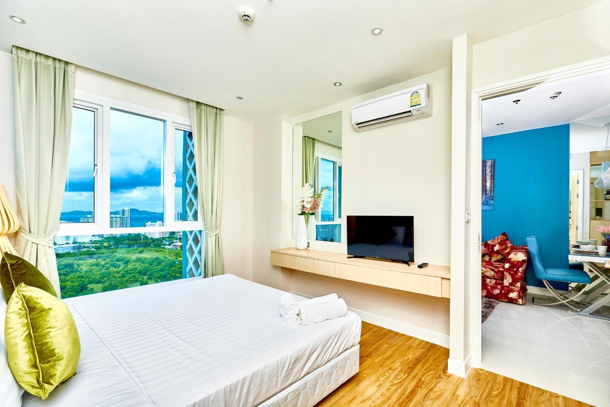 Apartament Grande Carribean - Seaview - Jomtien -Free Taxi From The Airport Pattaya Zewnętrze zdjęcie