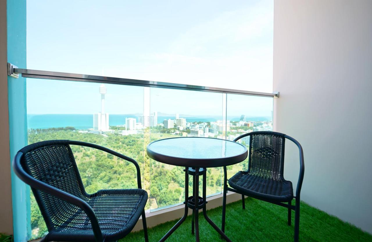 Apartament Grande Carribean - Seaview - Jomtien -Free Taxi From The Airport Pattaya Zewnętrze zdjęcie